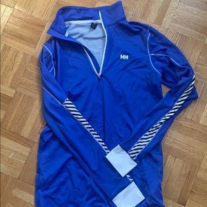 Helly Hansen half zip running shirt